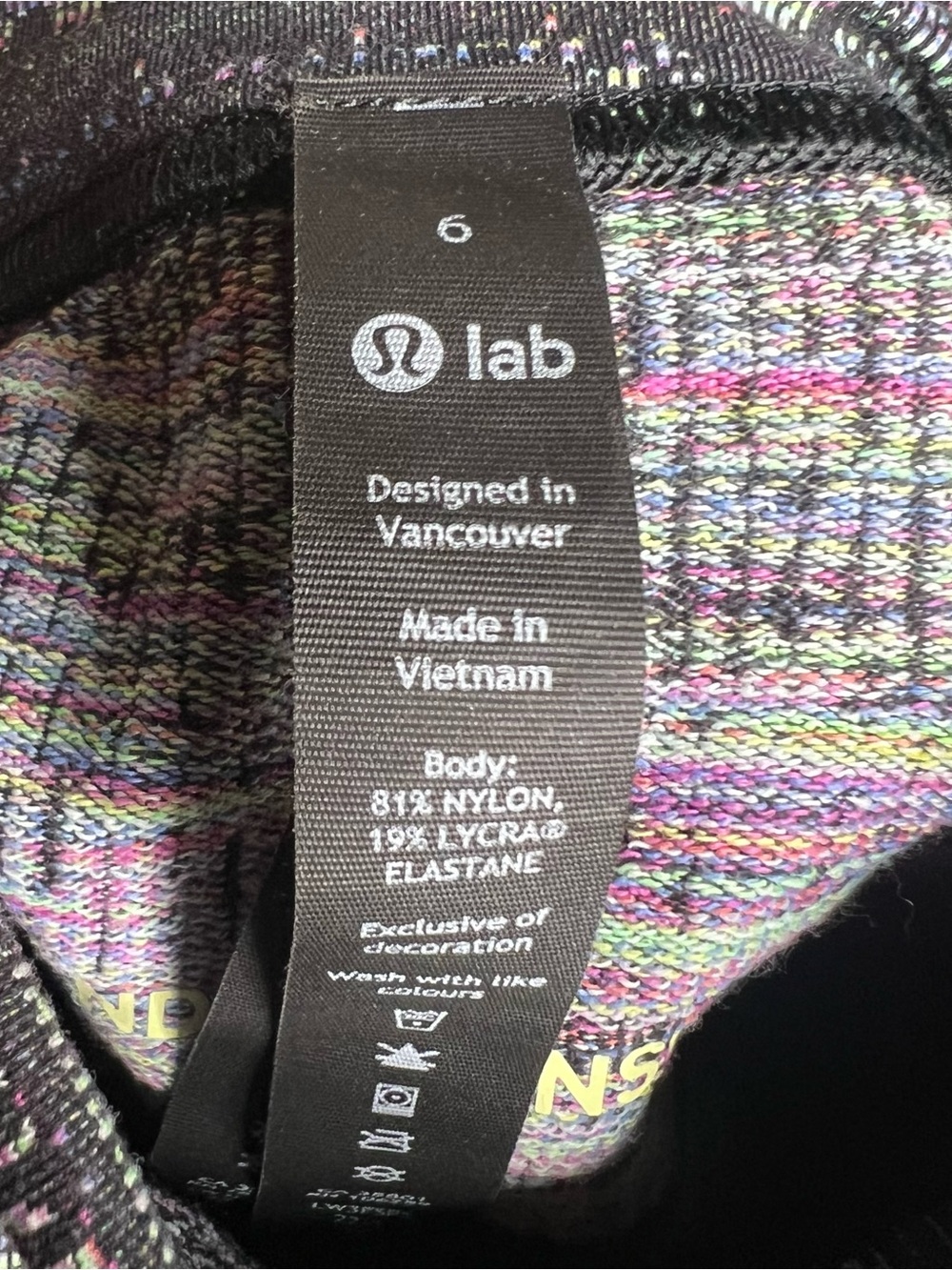 Lululemon Lab Future Noise Jacquard Mockneck T-Shirt - Picture 5 of 5